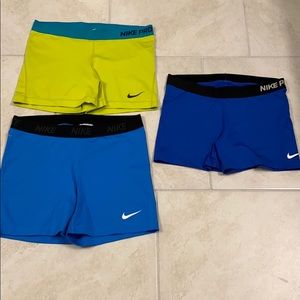 Nike pro shorts pairs, SOLD SOLD SOLD